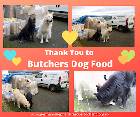 Thank You to Butchers Dog Food